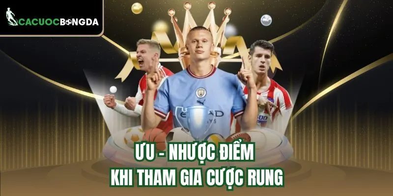 Ưu - nhược điểm khi tham gia cược rung